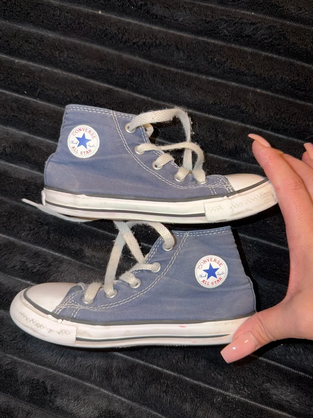 Converse Kids' All Star High Top Sneakers - Blue